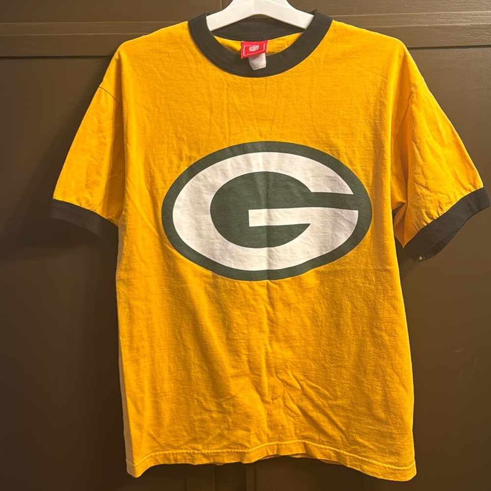Men’s Vintage Packers Ringer Tee Shirt